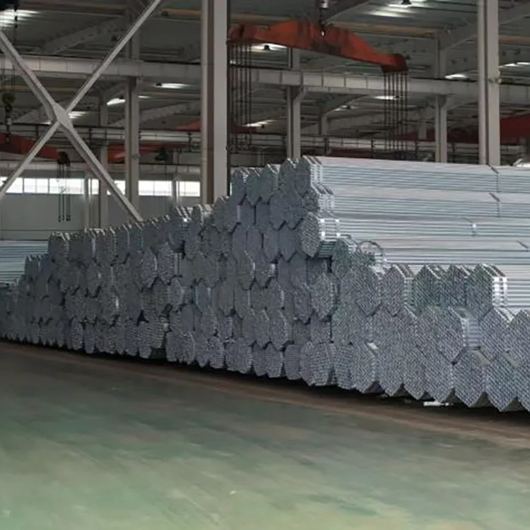 Hot-Dip Galvanized Round Steel Pipe